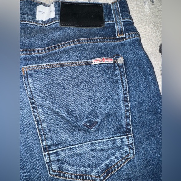 HUDSON Jeans Byron Straight Leg Jean Size 32 color Blue Mountain 
Retail 195$ - Picture 11 of 13